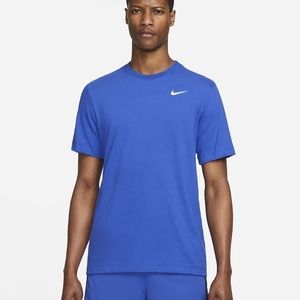 NWT Nike Dri-FIT Men's Fitness T-Shirt Game Royal Blue Small Medium